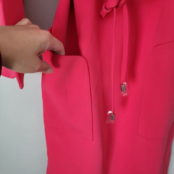 NWT $715 Alexis Sassari Shift Midi Dress Sz XS NEW Wedding Guest Cocktail Resort - Picture 14 of 15